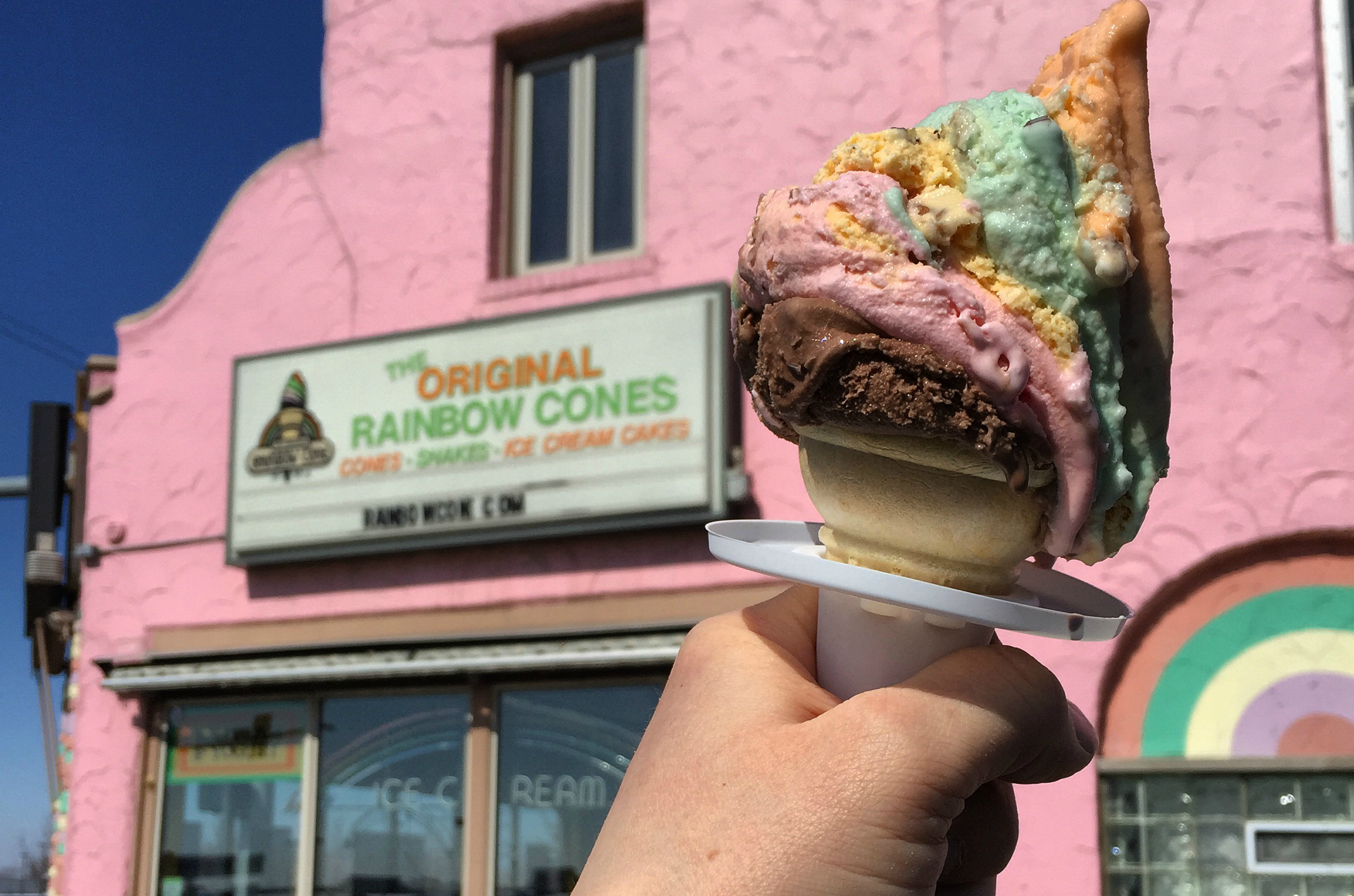 The Original Rainbow Cone - Chicago's Favorite Ice Cream